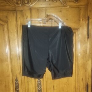 Modlilly black swim Shorts 2x nwot